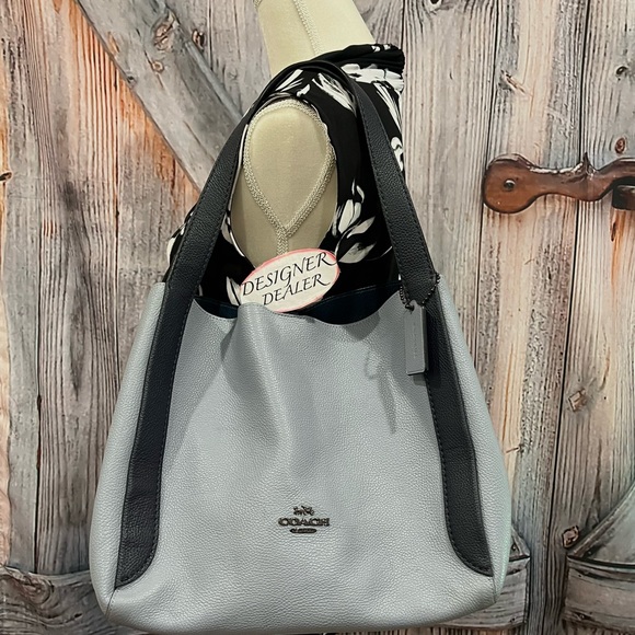 COACH Hadley Colorblock Hobo Shoulder bag 76088 VGC! Blues - Picture 3 of 12